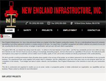 Tablet Screenshot of neinfrastructure.com